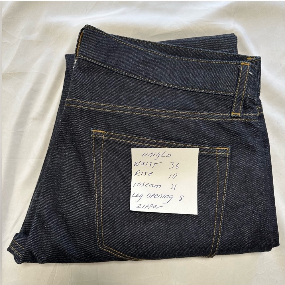 Uniqlo Blue Slim Jeans with Premium Denim